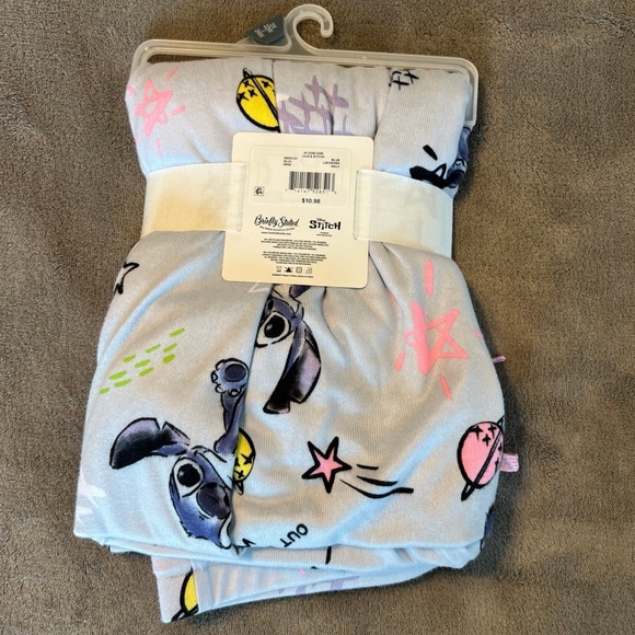 Centric Brands Briefly Stated Disney Stitch Women’s Sleep Pant w/ Pockets - Picture 2 of 3